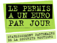 Le permis à un euro par jour — Établissement partenaire de la Sécurité Routière