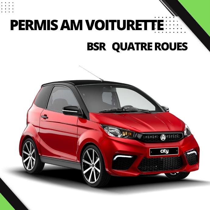 permis am voiturette sans p var formation rapide bsr quadricycle